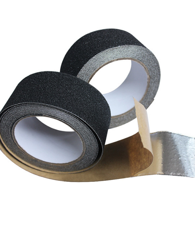 Black Aluminum foil Anti Slip Tape